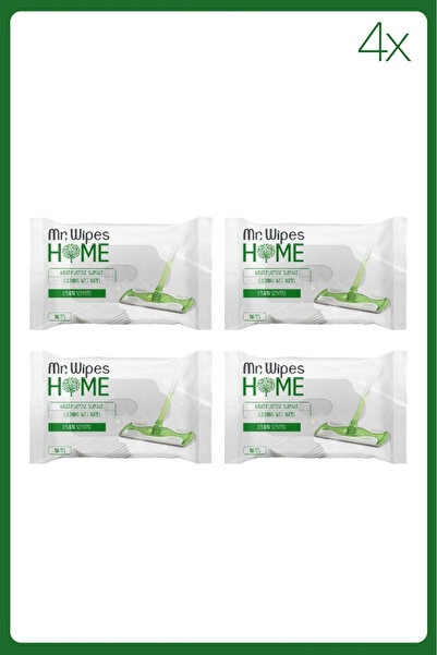 Farmasi Mr. Wipes Parke laminant Zemin Için Islak Mendil 16 Adet 4 Adet