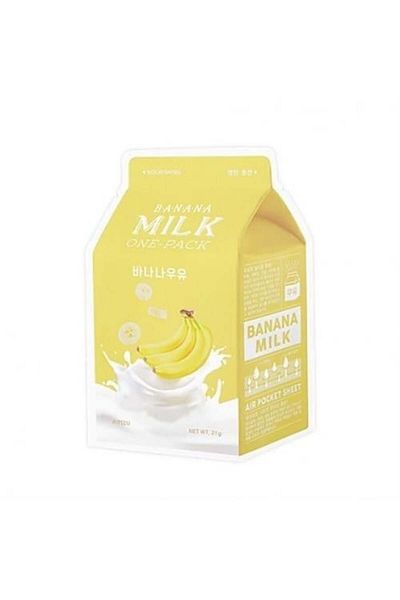 A'PIEU Banana Milk Nourishing Face Mask One-pack, 21g