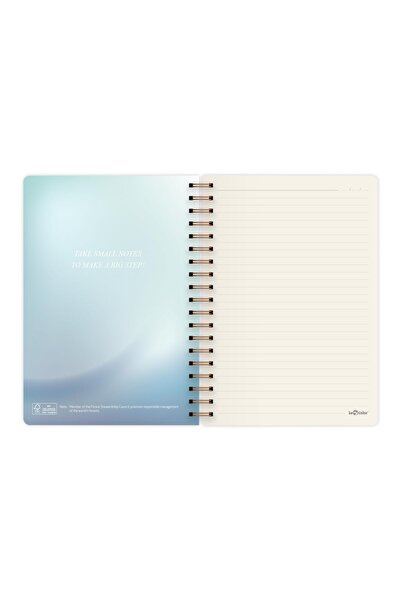 Le Color Utopia Spiralli Defter Çizgili Attitude 17x24 cm