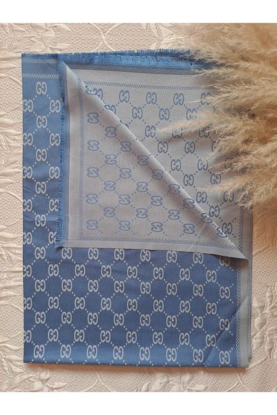 white stars ŞAL DUBLU FATA G PATTERN