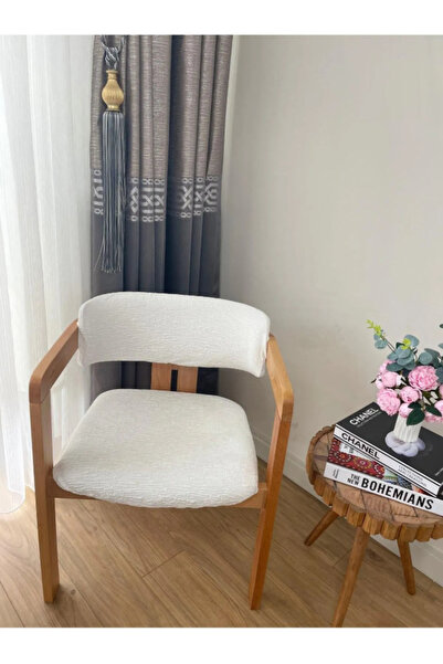 bibaha Jakarlı Sandalye Minder Kılıfı (60X70) (40X70) Iki Parça Sandalye Minderi