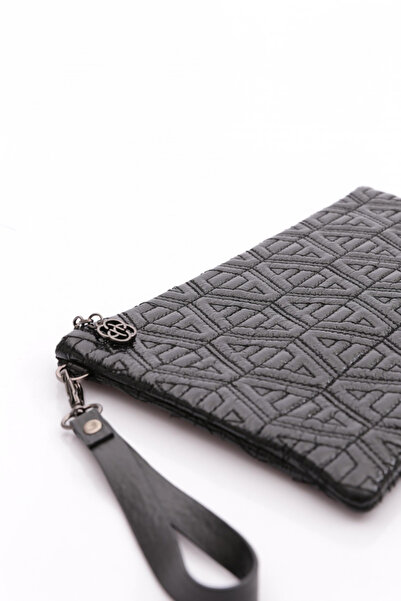 DGN Women's Diamond Patterned Bag Black 52263448