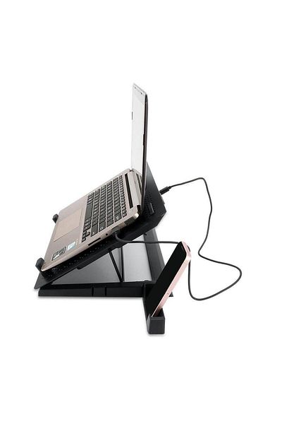 REDRAGON Cooler Laptop Redragon Ivy, iluminare RGB, 17" (Negru)