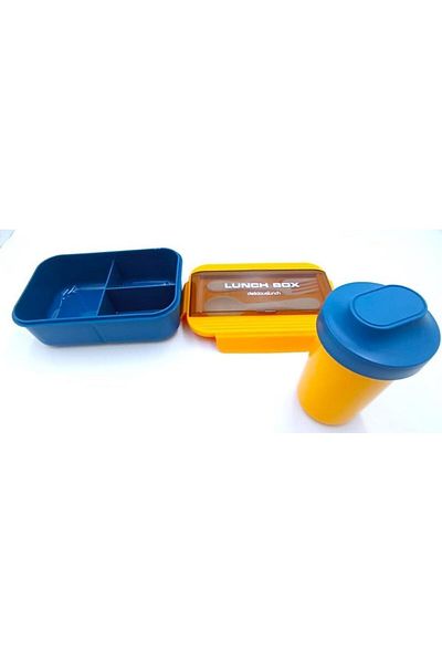 MOTARRO Lunch Box and Water Bottle Set, 650 ml Capacity