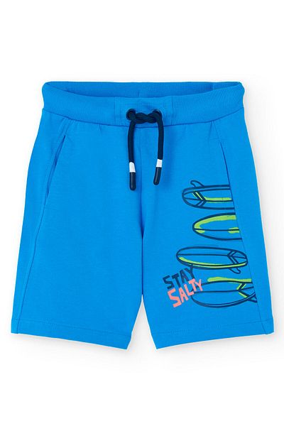 Boboli Pantaloni scurți pentru băieți cu imprimeu Surf