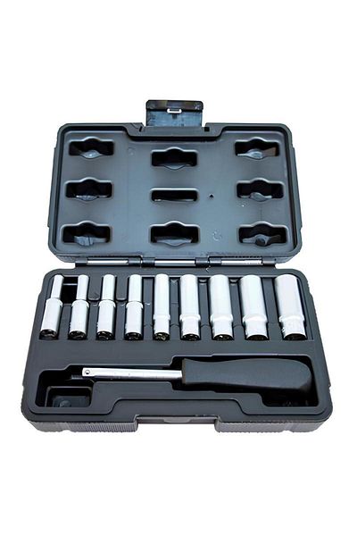 NTTolls 1/4" Long Hexagon Socket Set - 11 Piece Nt Tools
