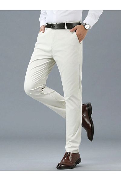 WKM Ανδρικό παντελόνι Chino Casual Regular Fit