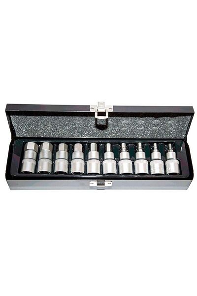 Marka 1/2" Allen Socket Set - 11 Piece Nt Tools