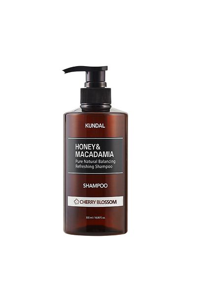 Kundal Honey & Macadamia Pure Natural Balancing Refreshing Shampoo Cherry Blossom 500 mL