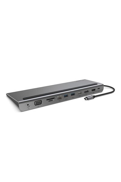 Belkin Docking Station Belkin 11-in-1 Multiport Dock, HDMI, DisplayPort, port VGA, 3 porturi USB-A