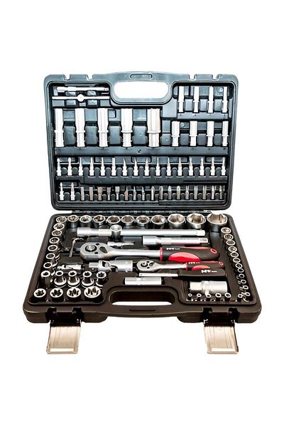 NTTolls Nt Tools 108 Pieces 1/2" - 1/4" Bits and Hexagonal Socket Set Ncset1412