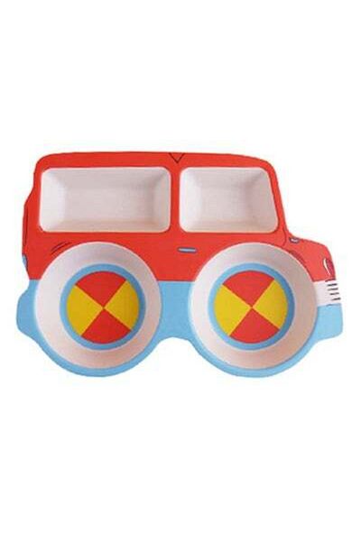 HALAMODO 5-Piece Car Shaped Dinnerware Set
