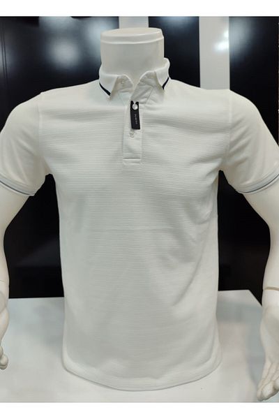 ADVANTE Güncüoglu New Season Slim Fit Polo Collar Men's Sports T-Shirt with Sleeve and Collar Detail