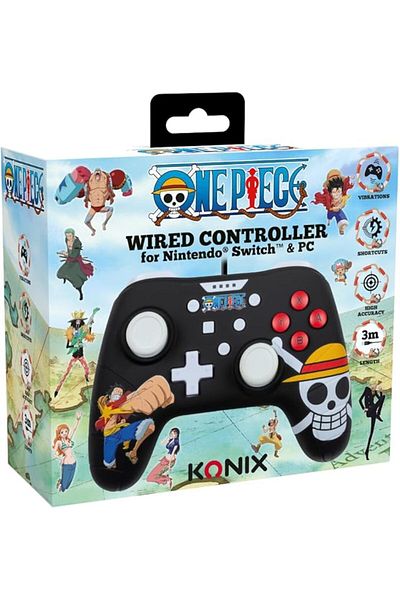 Konix Konix One Piece Gamepad Black Controller