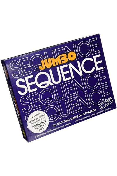 AWH Sequence Strategy Game, Fun Board Game for Family & Friends – Exciting for All Ages!