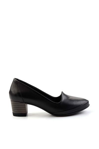 Bambi Pantofi casual de damă din piele neagră K 01056044003