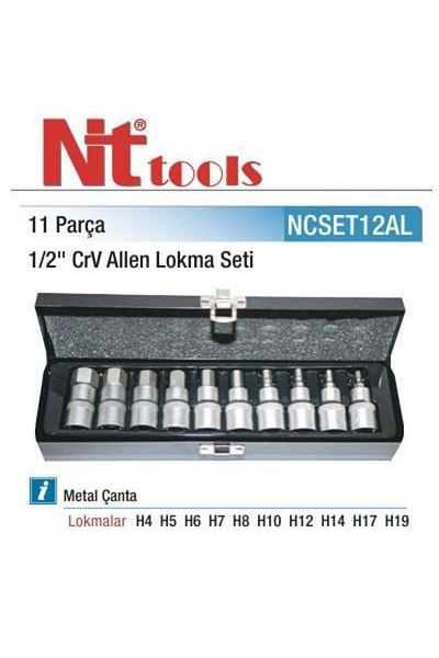Marka 1/2" Allen Socket Set - 11 Piece Nt Tools
