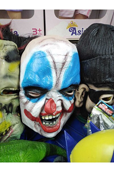 MuditaToys Korkunç Maske, Korku Maskesi, Halloween Horror Mask Evil, Cadılar ...
