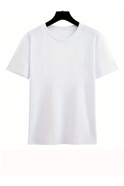 Lider Leather Tricou simplu unisex – Confort și eleganță cu amestecul de bumb...