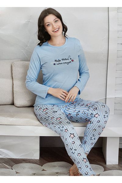 Mirano Set pijama lung din bumbac 6003