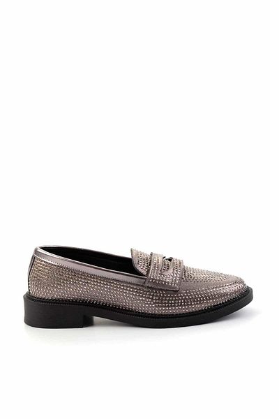 Bambi Γυναικεία Loafer Παπούτσια Platinum Stone01003666636