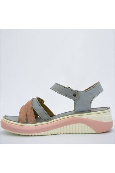 CONSUELO Sandale ortopedice din piele cu velcro 10222