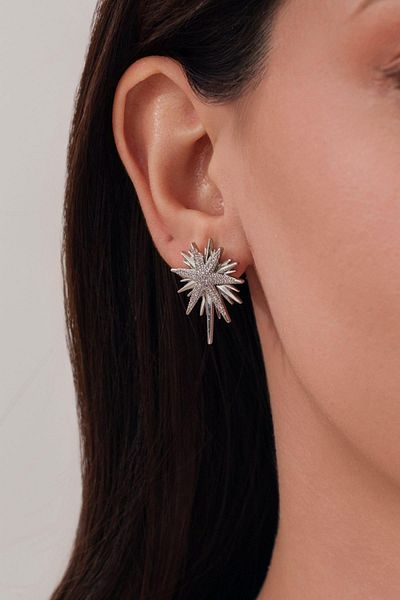 EG Jewels Atelier North Star Silver Earring