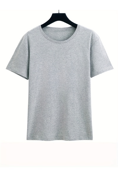 Lider Leather Tricou simplu unisex – Confort și eleganță cu amestecul de bumb...