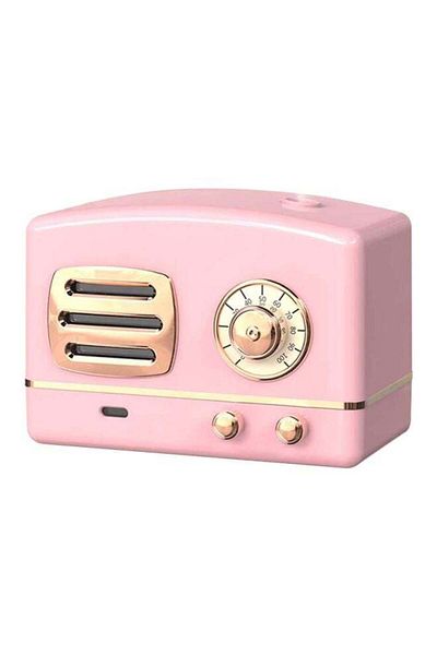 Generic East Lady Radio Type Air Humidifier With LED Lights LXY02151A Pink/Gold