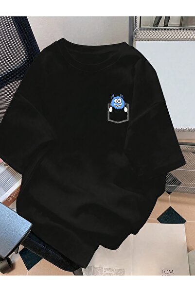 Lider Leather Tricou imprimat - Amestec de bumbac și poliester