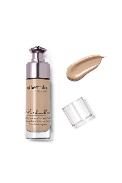 Best color Fuild Matte Marshmallow A01 Vanilla Tone Liquid Foundation