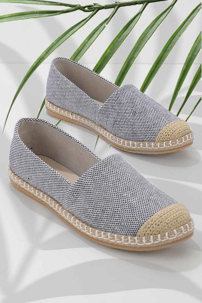 Bambi Női kék farmer Espadrille - K 01125010018