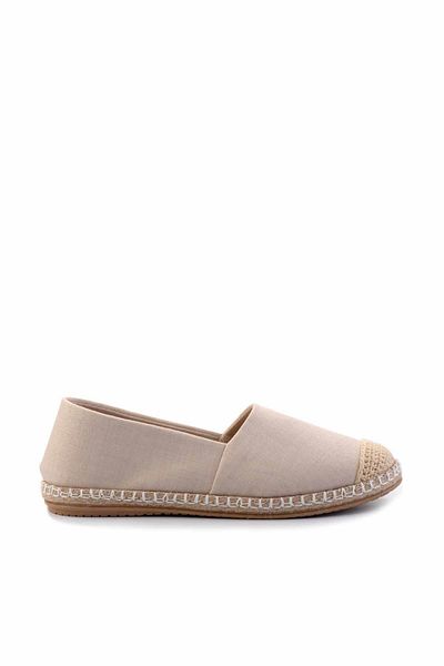 Bambi Beige Leinen Damen Espadrilles K 01125010018