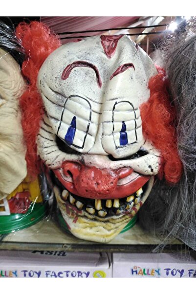 MuditaToys Korkunç Maske, Korku Maskesi, Halloween Horror Mask Evil, Cadılar ...