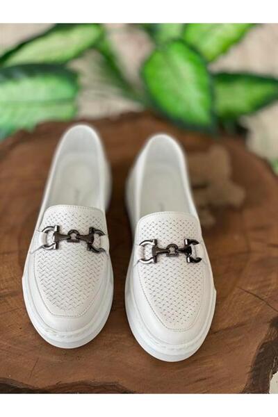 Pierre Cardin Daily Comfortable Buckle Women's White Shoes Pc52322