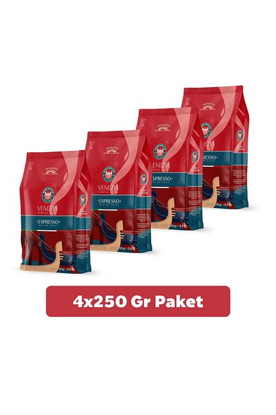Mare Mosso Caffe ê Vendite Espresso Venezia Blend 4X250 Gr. (Core or Ground) Coffee