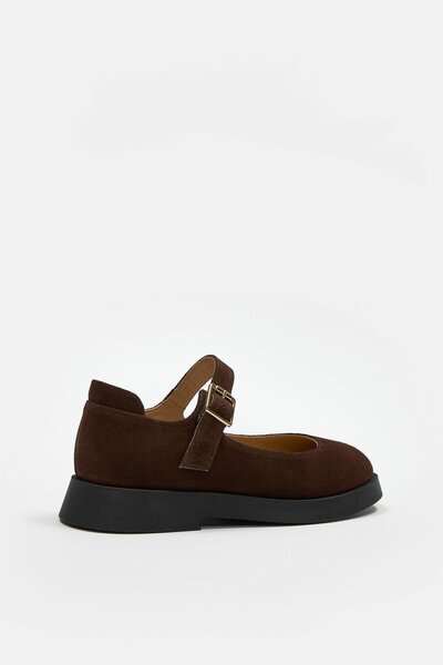 NILUFARR Panthera Кафе Сует Натуральна шкіра Жіночі лофери