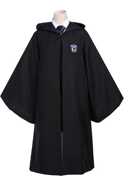 COOYA Harry Potter Magic Robe, Cosplay, Eagle House Badge, Suitable for Various Festival Occasions