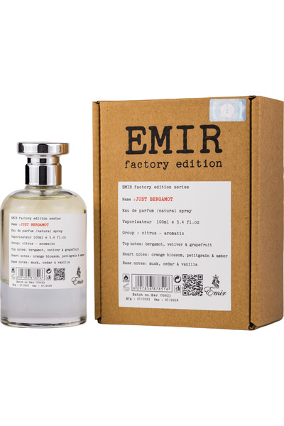 EMIR Just Bergamot - Factory Edition από τον Emir - unisex - EDP 100 ml