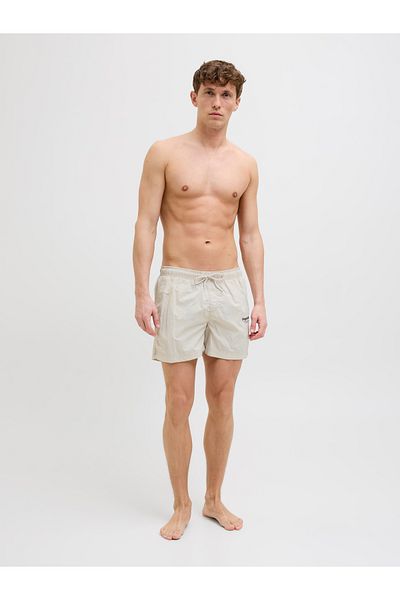 Jack & Jones Ανδρικό μπεζ σορτς Jack Jones Vestebro 12273986 -06