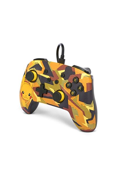 Powera PowerA Enhanced Camo Storm Pikachu Switch Wired Controller