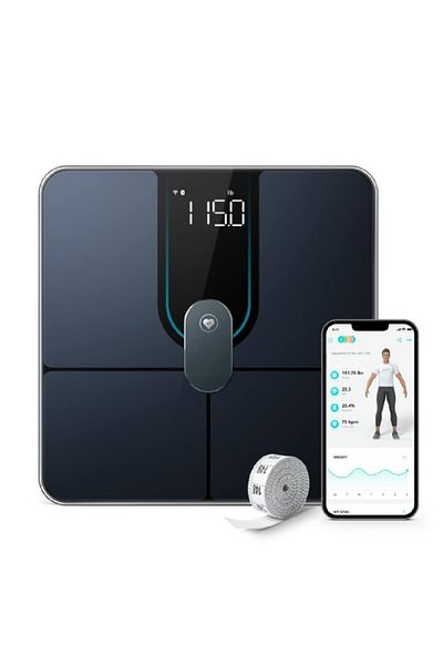 COOYA Smart Scale, Weight Scale with Wi-Fi, Bluetooth, 16 Measurements, 50 g/0.1 lb