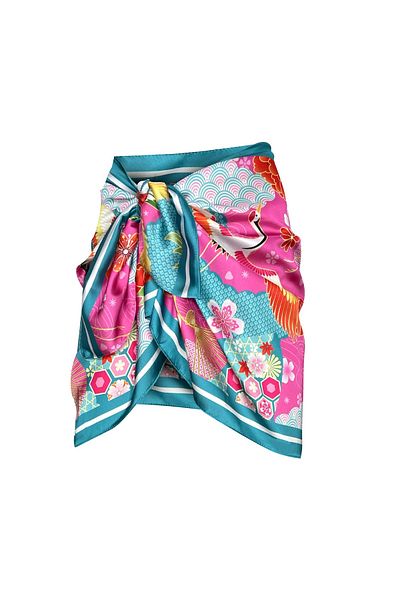 Bolder Mercan Japan Turquaz Pareo (Does Not Show) 50*145 cm