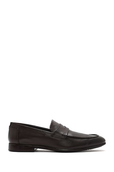 Derimod Men's Brown Leather Casual Loafer 25Sfd 751118