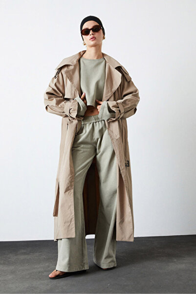 Beyyoglu Yıkamalı Palazzo Jogging Pantolon