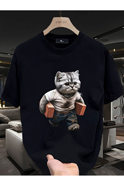 Lider Leather Tricou modern cu imprimeu – Combinația perfectă de confort și e...