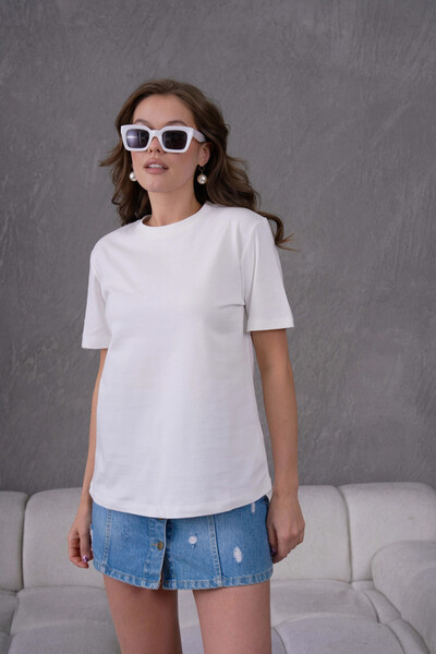 Park Karon Crew Neck Basic T-shirt