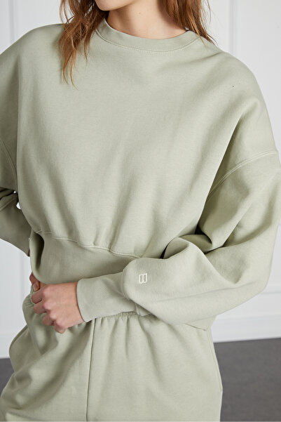 Beyyoglu Yıkamalı Basıc Sweat