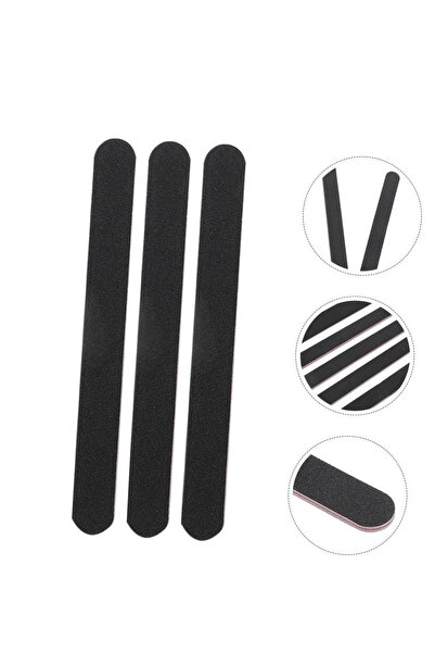 CAŞ DEKORASYON 3'lü Siyah Renk Kağıt Törpü