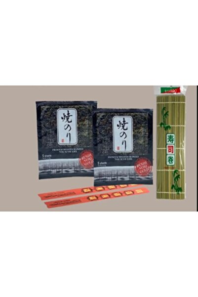 PartAntalya Sushi Nori Yosunu 10 lu Sushi Matı / Suşi Seti